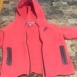 Nike Tech Coral Zip-Up Hoodie